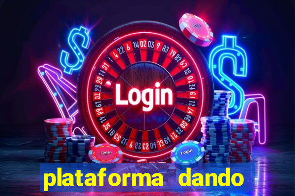 plataforma dando bonus de cadastro